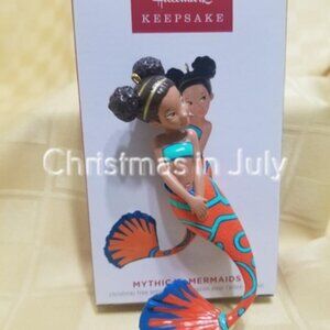 Hallmark 2023 Mythical Mermaids Mermaid 1st in series Christmas Ornament